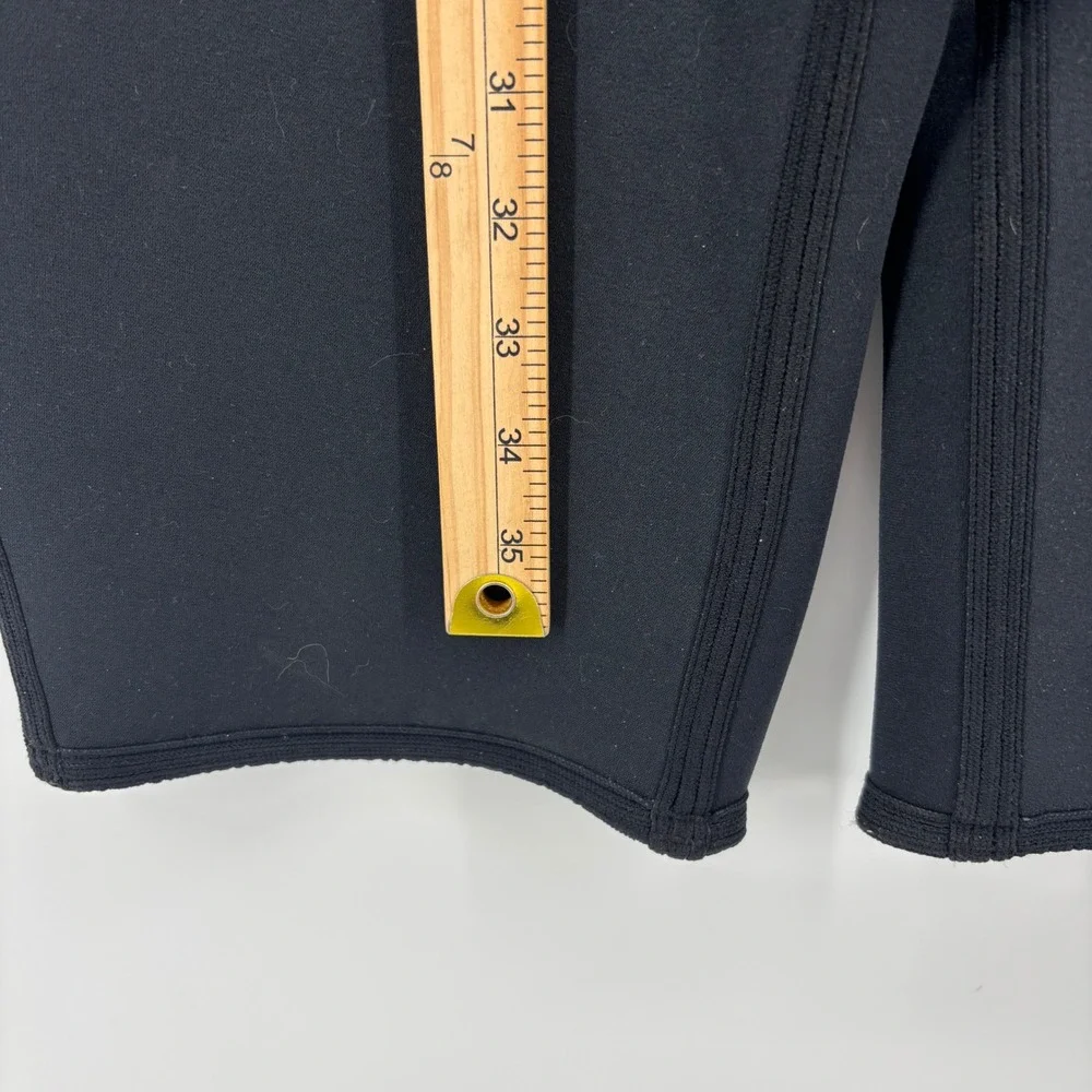 Harvey's Mens Shorty Wetsuit Med/Large Black Blue Neoprene USA Made Watersports
